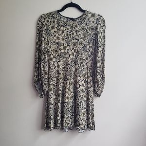 Zara Floral Dress Size Small